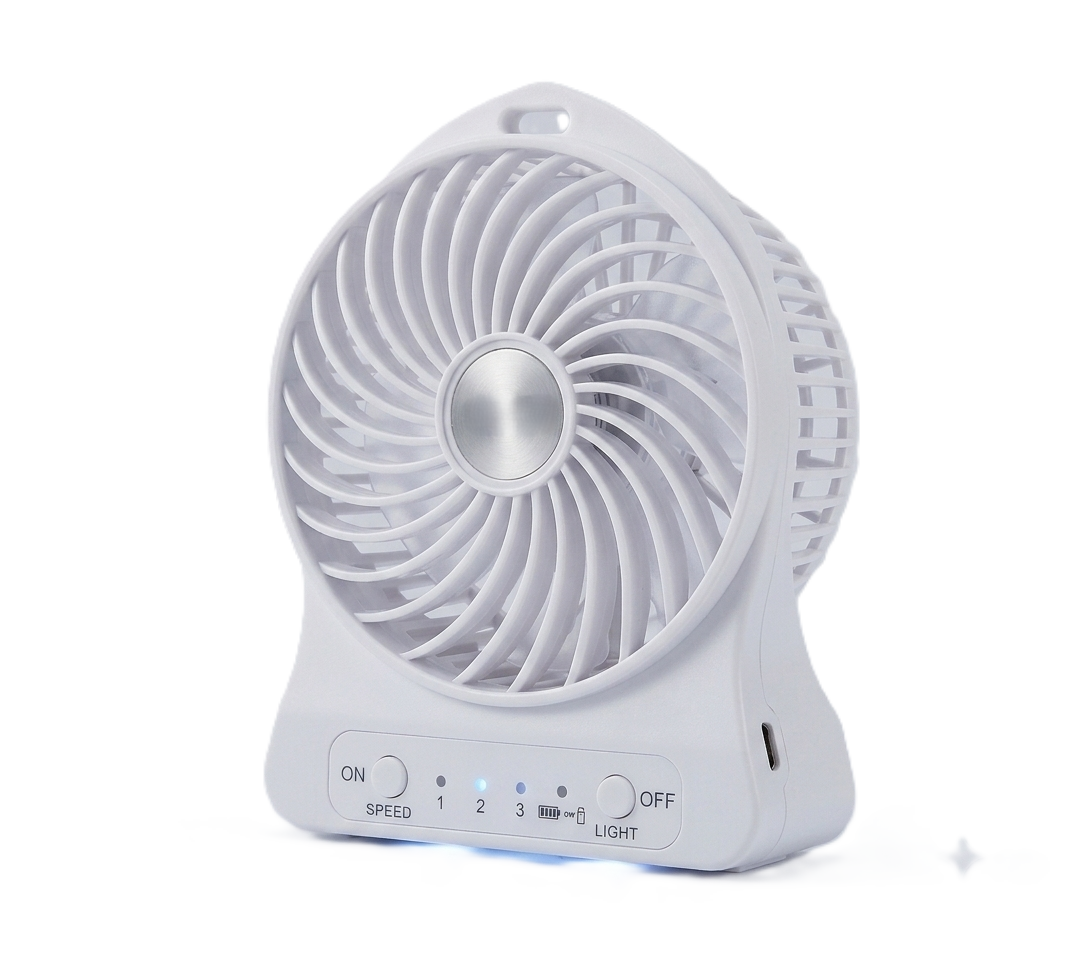 Mini Fan USB Rechargeable Desk And Portable Fan