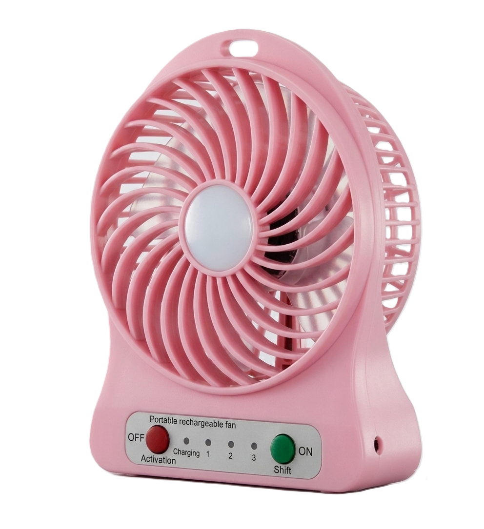 Mini Fan USB Rechargeable Desk And Portable Fan
