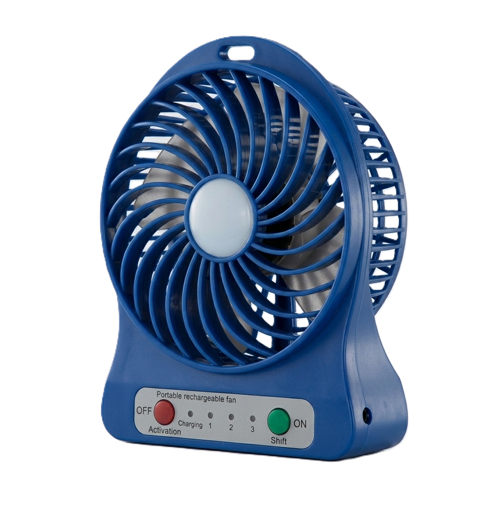 Mini Fan USB Rechargeable Desk And Portable Fan