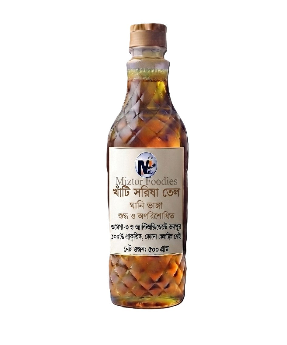 Miztor Foodies Ghani Mustard Oil (500g)