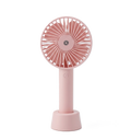 Sleek Handheld & Desktop Stand USB Rechargeable Portable Fan